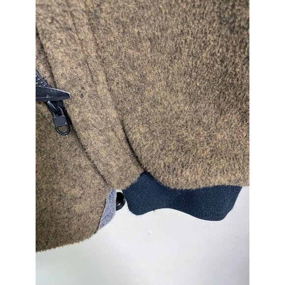 Kuhl Mens Alpenwurx Fleece Full Zip Jacket Size Medium Brown Faux Sherpa Outdoor - Picture 15 of 16